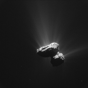 La comète Tchoury photographiée le 14/07/2015