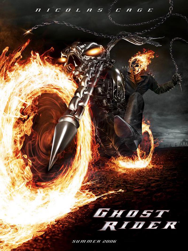 Ghost Rider 2007 Dual Audio Hindi BluRay 720p 700MB