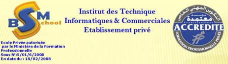 Institut des Technique  Informatiques & Commerciales Etablissement privé