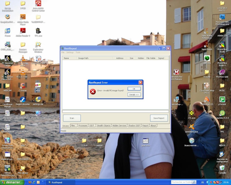 avscan.exe a rencontre un probleme