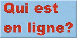 Qui est en ligne ?