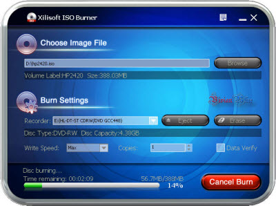 Xilisoft ISO Burner 1.0.56 Build 0927 Portable