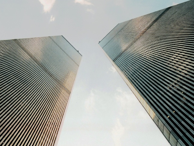 11 septembre 2001 Les tours jumelles du World Trade Center à Manhattan