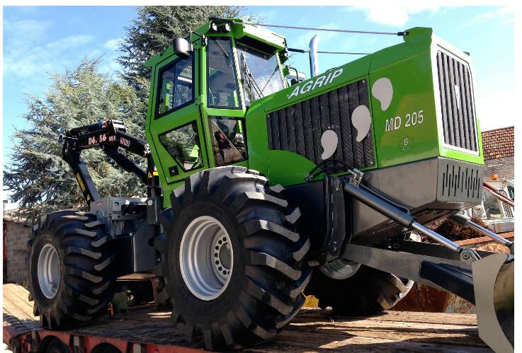 tracteur forestier agrip occasion