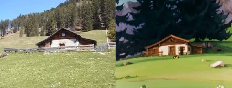 La série télé heidi par nath didile les petits dossiers des ... Dessin chalet inspiration