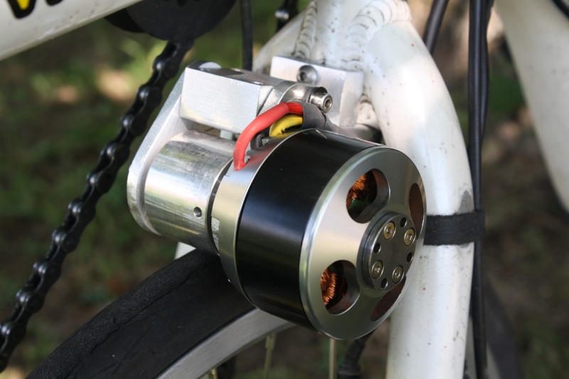 friction drive bicycle motor