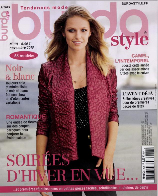 Burda Novembre 2015 | Burda Addicts