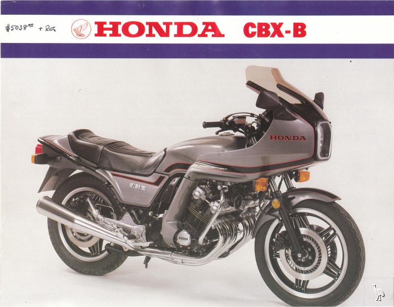 Honda cbx 1000 crash bars