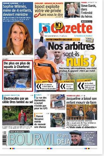 La nouvelle gazette du 22-09-2015 Belgique