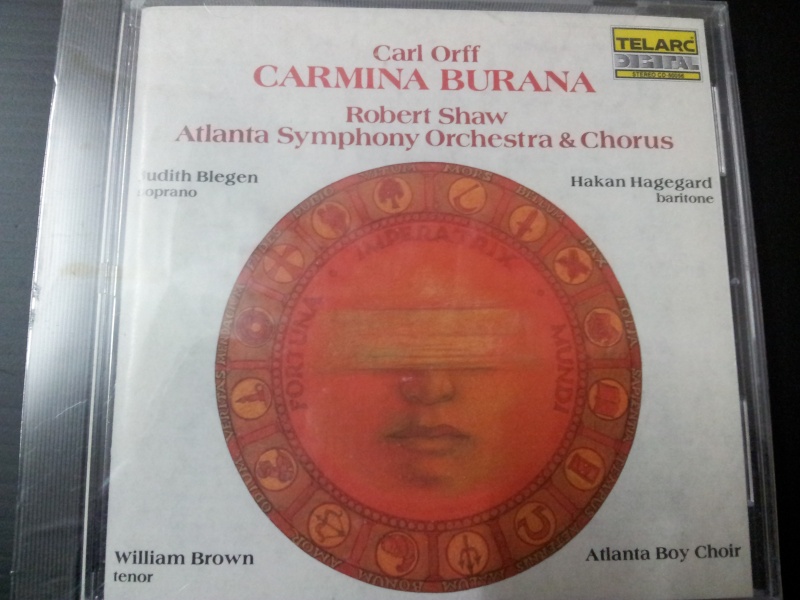 Gold Telarc CD - Robert Shaw (Atlanta Symphony & Chorus Orff Carmina ...