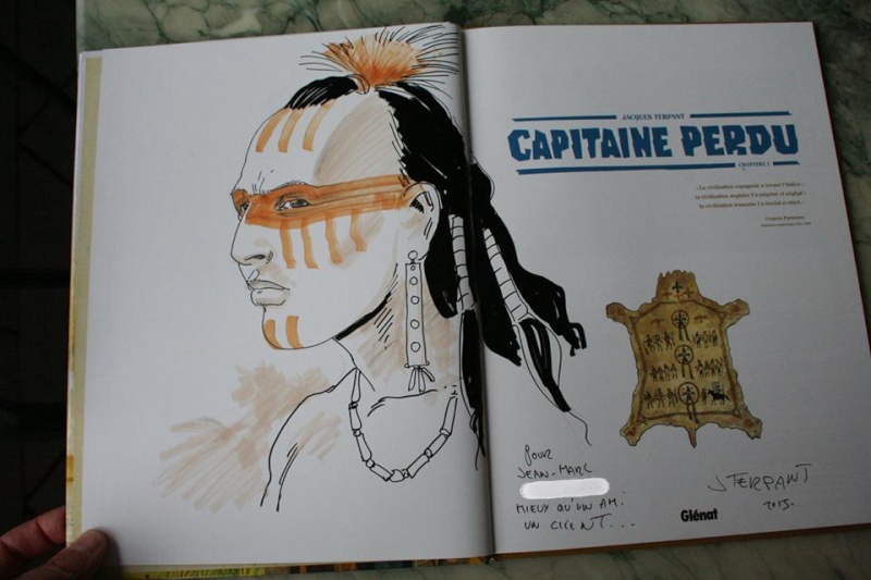 Capitaine Perdu Jacques Terpant Glénat Bande Dessinée - 